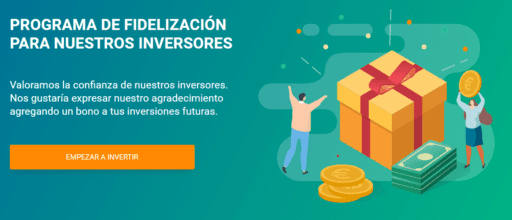 Es una imagen que ayuda llevar a la gente de ROBOCASH a un programa de fidelización para los inversores de la plataforma